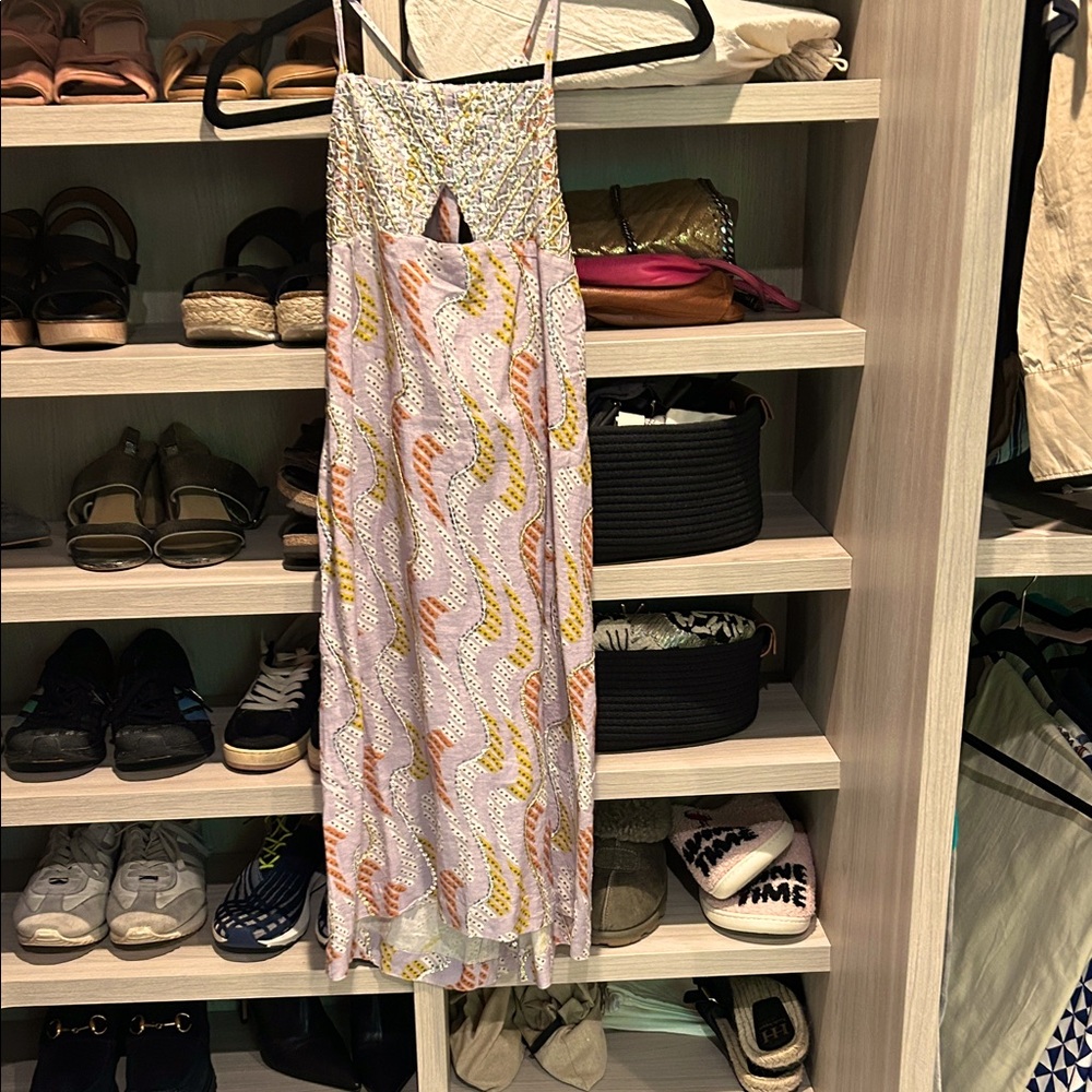 Colorful Patterned short Dress